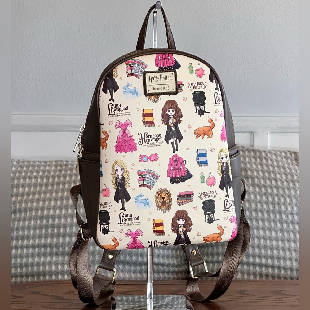NWT Loungefly Harry Potter Hermione Backpack